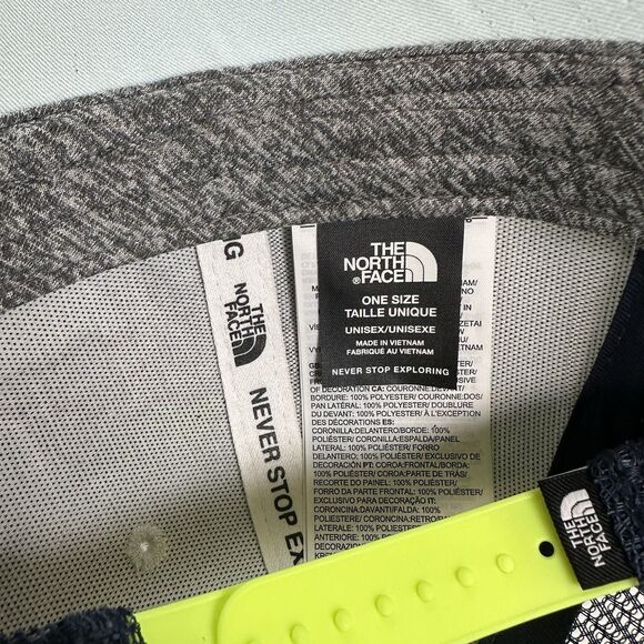 The North Face Embroidered Bear Mudder Trucker Skylight Blue Unisex One Size - Picture 6 of 7